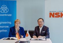 NSK y thyssenkrupp estudian la creación de una joint venture en el sector de la automoción