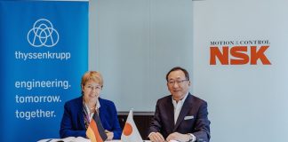 NSK y thyssenkrupp estudian la creación de una joint venture en el sector de la automoción