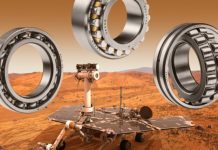Rodamientos de sección delgada operando en Marte
