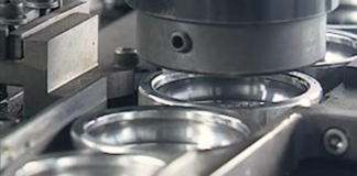 Proceso de producción de rodamientos NACHI.